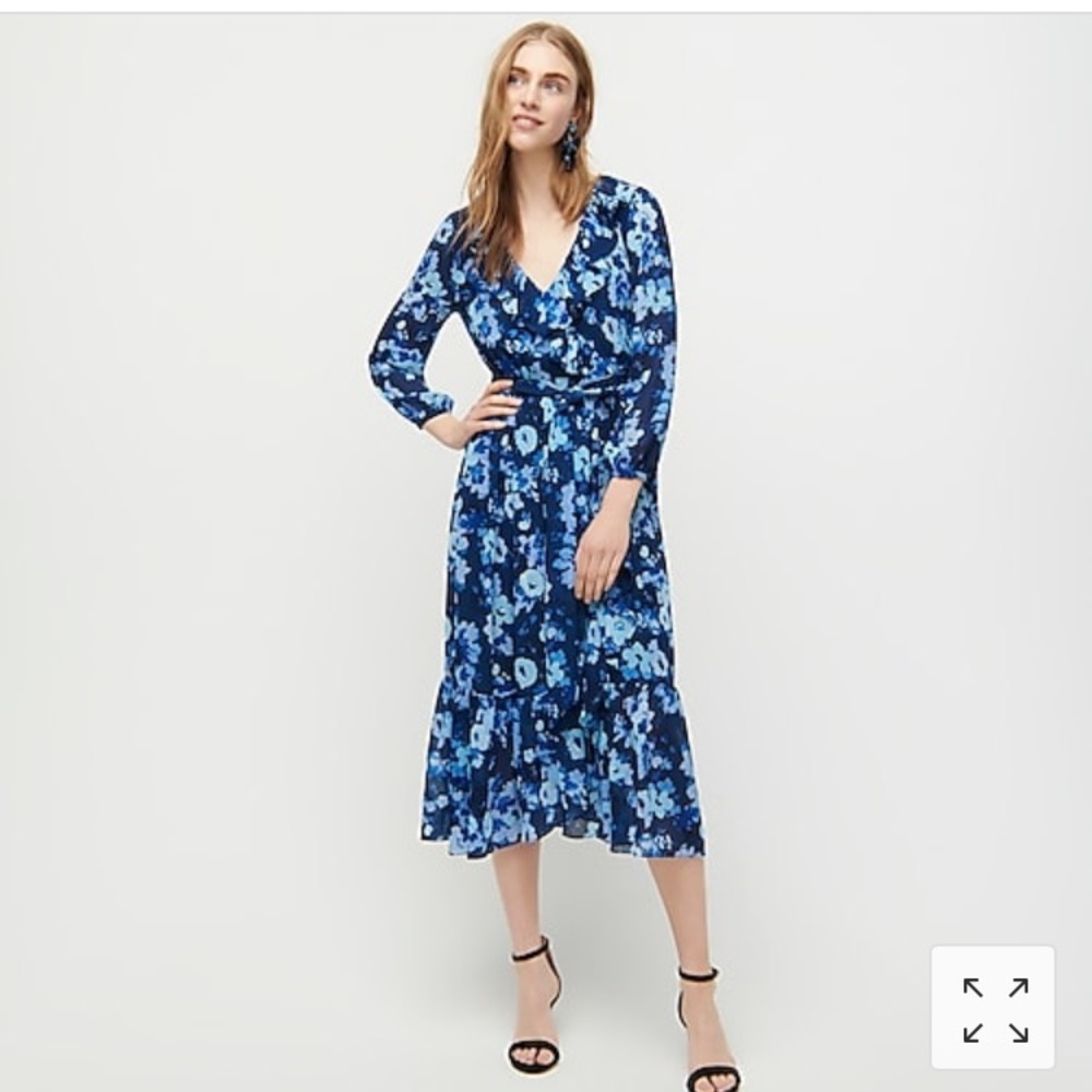 New J. Crew wrap dress